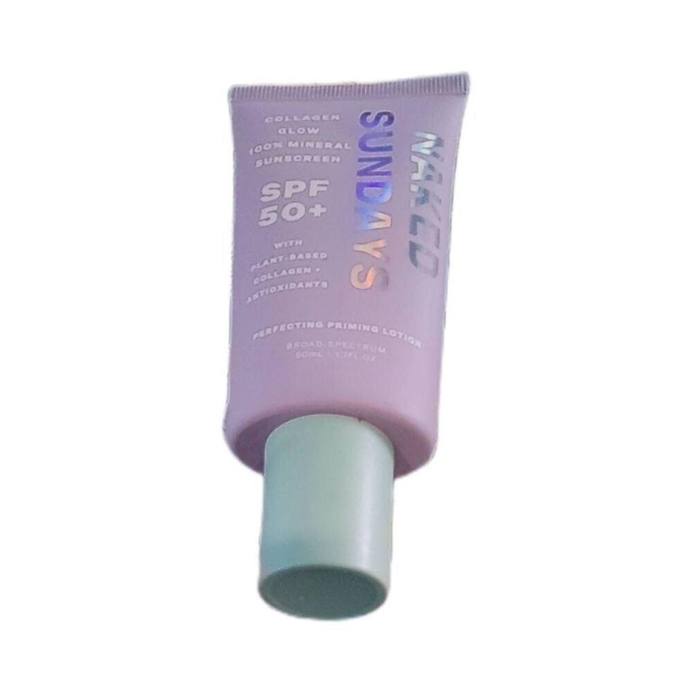 New & Sealed~Naked Sundays Collagen Glow SPF 50+ Perfecting Priming Lotion